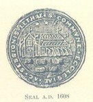 The Coat of arms of South Leith Church 1608