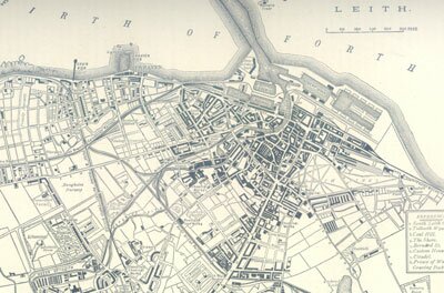 Plan of Leith 1883