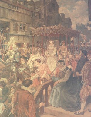 Entry of Mary,Queen of Scots into Edinburgh 1561